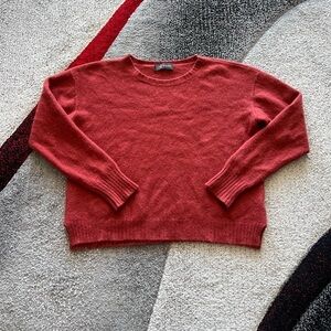 Goyo Cashmere Cropped Pull Over Sweater